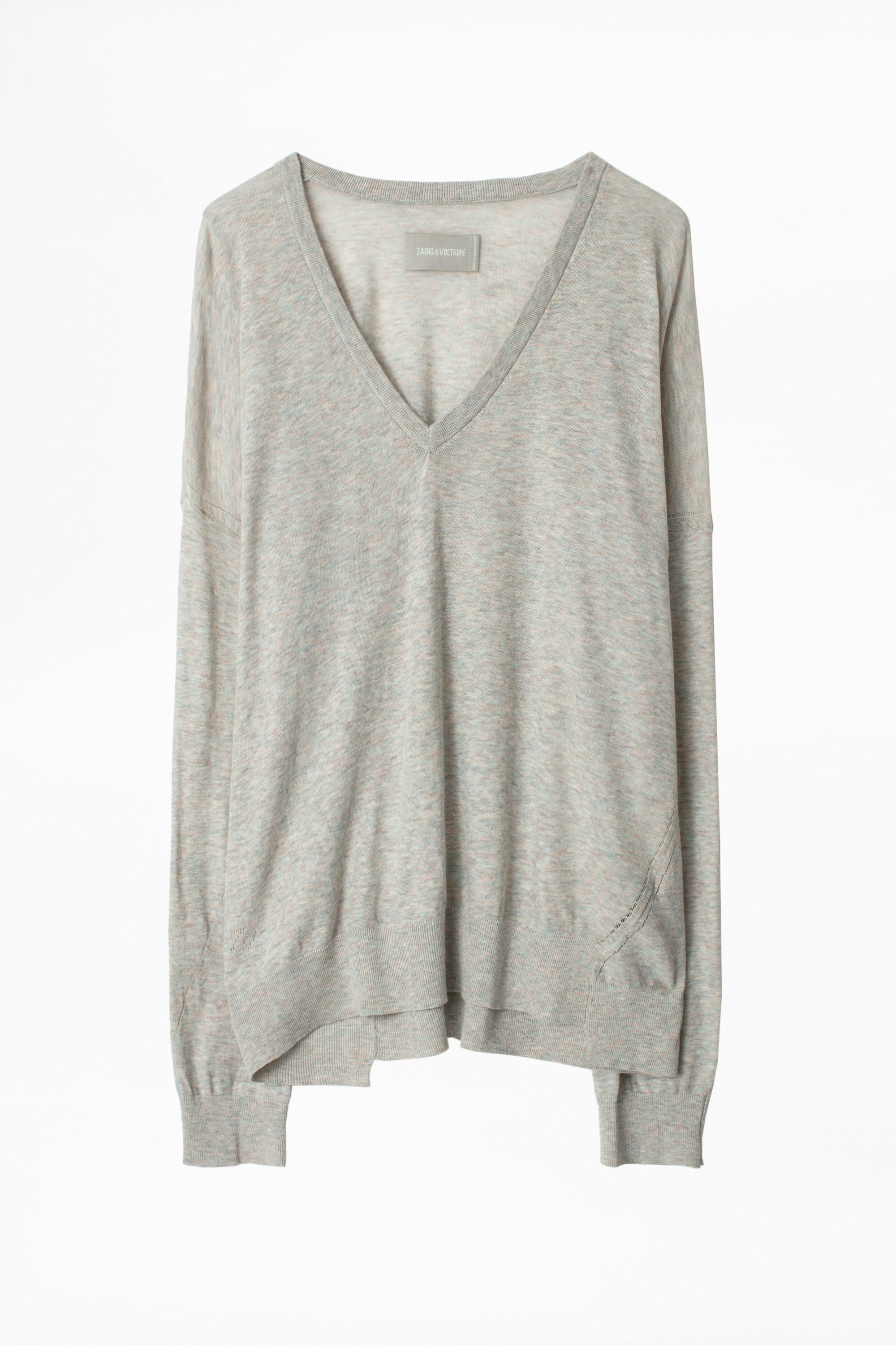 Pull Picky Twist - Pull vert femme.